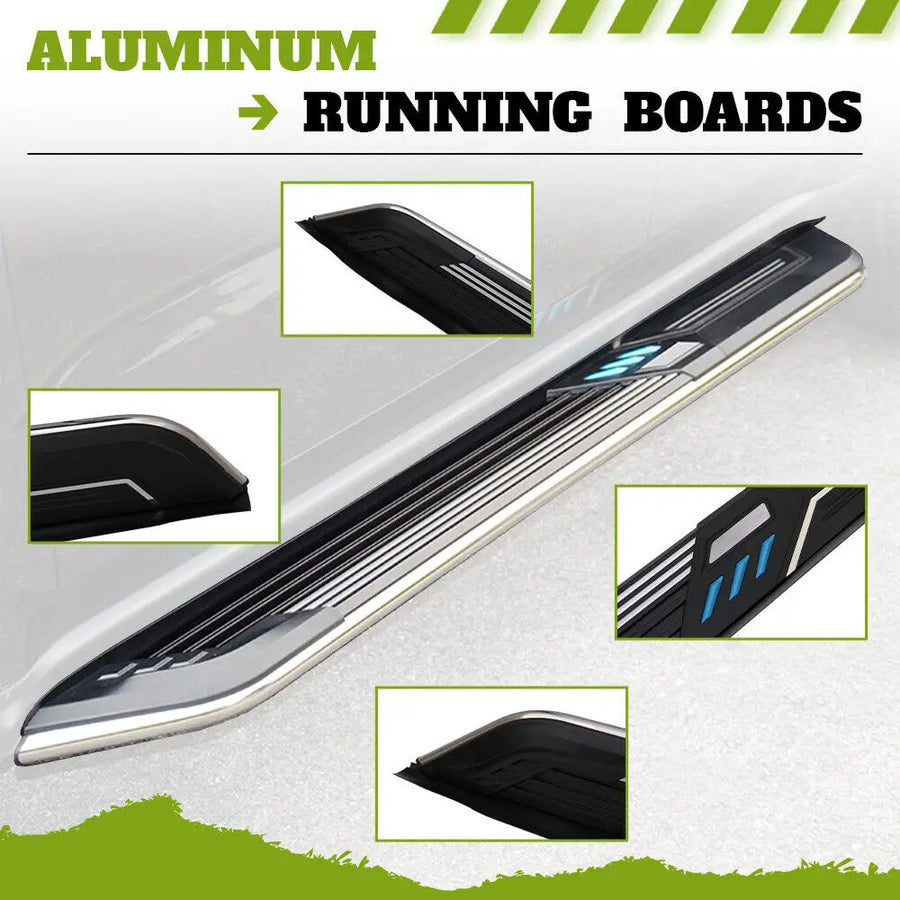 350 lb Running Board Set for Jeep Grand Cherokee 2022-2025