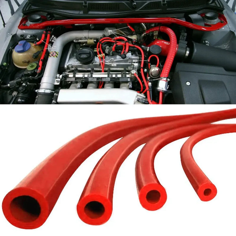 Universal Silicone Vacuum Hose, 3-14mm