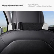 Memory-Foam Neck Pillow and Lumbar Support for Tesla Model 3/Y