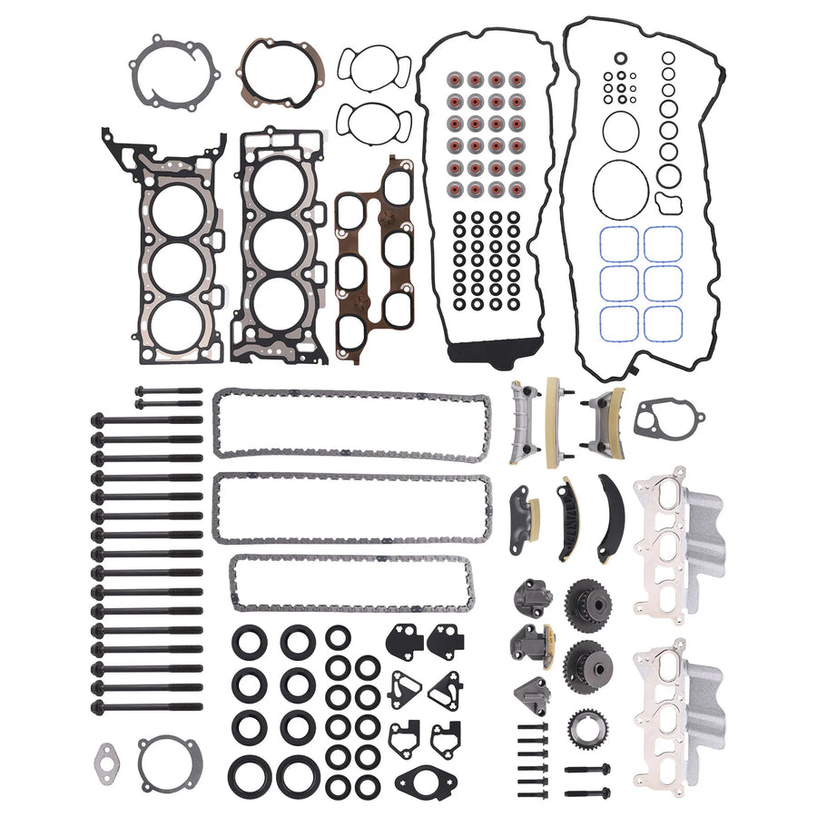 3.6L Head Gasket and Timing Chain Kit for 2009–2016 GM Crossovers