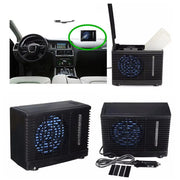 Car Air Conditioner 12V Electronic Water Cooling Adjustable Cooling Fan Removable Air Cooler Portable Water Chiller