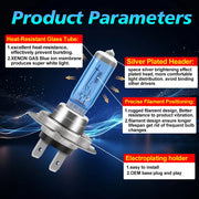 4-Piece H7 Halogen Headlight Bulb – 6000K