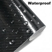 Carbon-Fiber-Look Vinyl Wrap – 2D to 6D Finishes