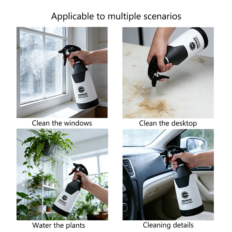 1 L Adjustable Trigger Spray Bottle for Car Detailing