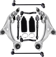 Front Lower Control Arm Ball Joints Tie Rod Sway Bar for 2007-2013 Nissan Altima