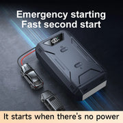 12V Car Jump Starter with 26,800mAh Power Bank and Digital Display