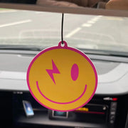 Smiley Face/Freesia Fresh Scent Car Air Freshener
