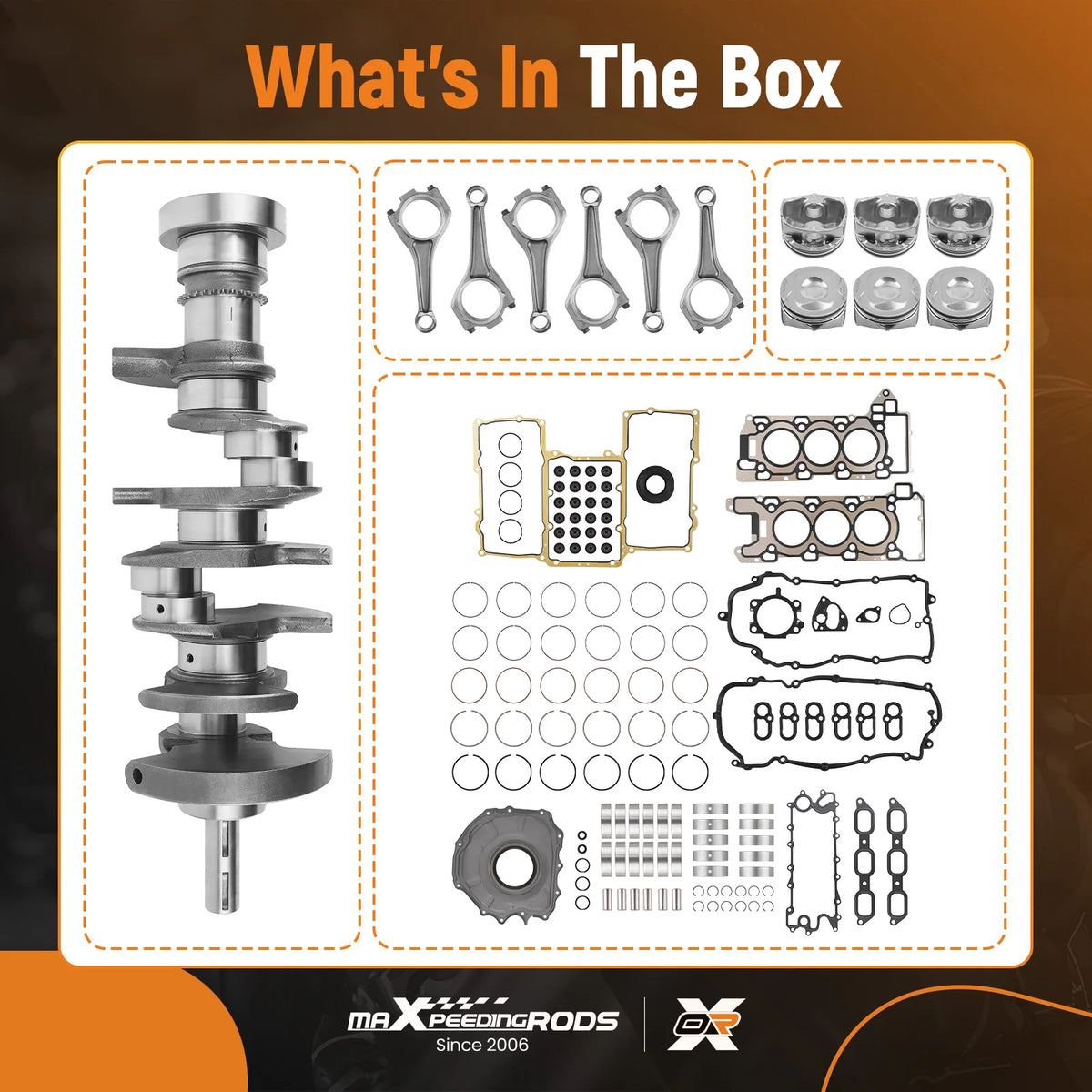 3.0L Engine Rebuild Kit for 2014–2020 Jaguar/Land Rover