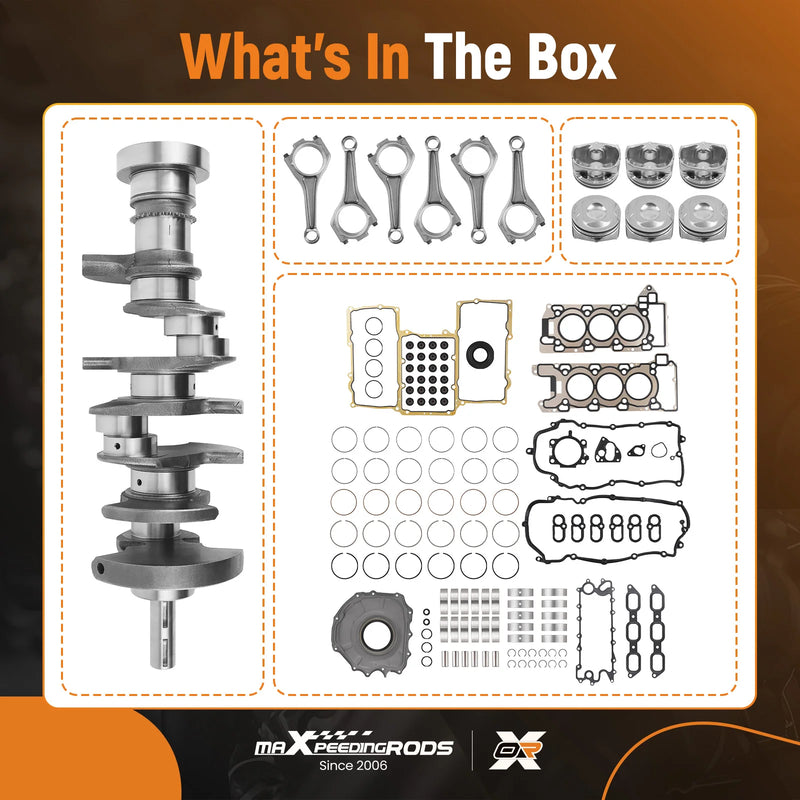 3.0L Engine Rebuild Kit for 2014–2020 Jaguar/Land Rover