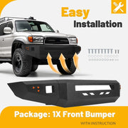 Full-Width Steel Front Bumper for 1996–2002 Toyota 4Runner