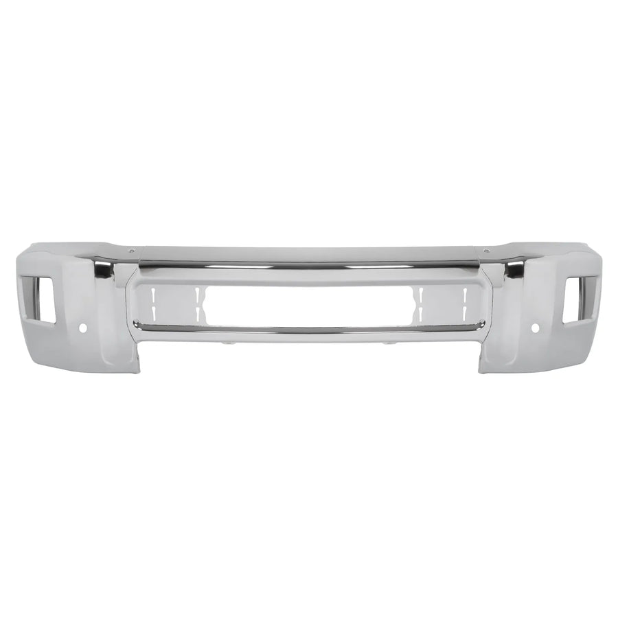 Chrome and Black Front Bumper for Chevrolet Silverado HD 2015-2019