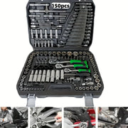 46/150-Piece Automotive Socket and Hand Tool Set