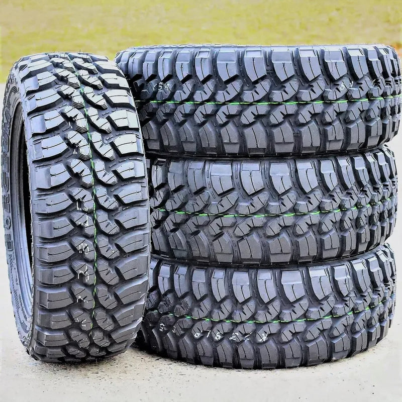 235/75/R15 Light Truck Mud Terrain Tire 101 Q Load Range C Set of 4 Off-Road M/T Mud Terrain