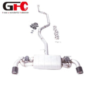 304 Stainless Steel Valved Cat-Back Exhaust System for BMW 118 116i 2010-2013
