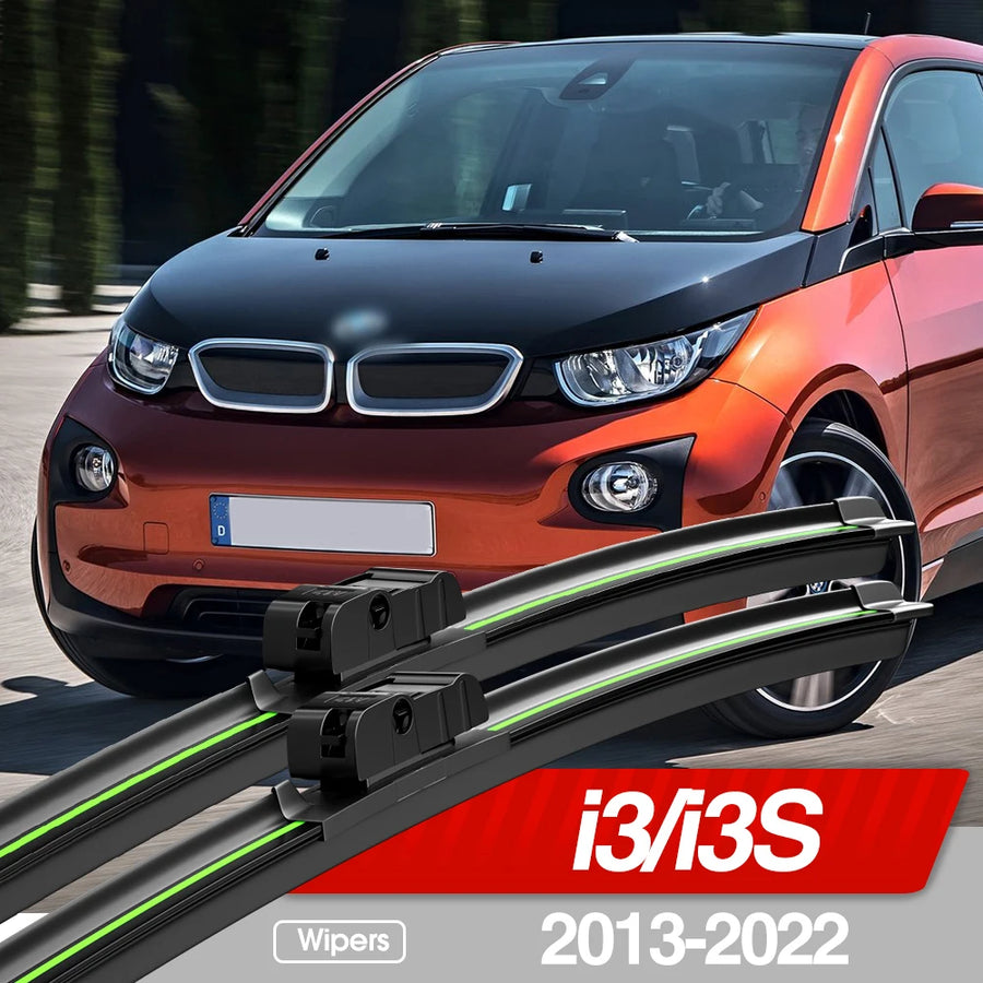 Front Windshield Wiper Blade Set for BMW I3 I3s 2013-2022