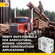 Shell Rotella T4 Triple Protection 15W-40 Diesel Engine Oil, 3 Gallon