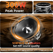3.5-Inch 300W Car Audio Speakers