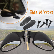 Universal California-Style Bullet Side Mirrors – Pair