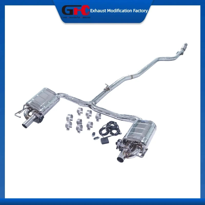 Valved Cat-Back Exhaust System for Mercedes-Benz C180/C200/C260/C350e & E200/E300