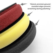 Foam Polishing Pads, 5- & 6-Inch Cut, Polish & Finish Options