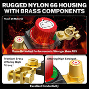 300A 12V-48V Top-Post Battery Disconnect Switch