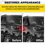 4-Piece for 11-19 Ford Explorer Left Right Side Windshield A-Pillar Molding Trim