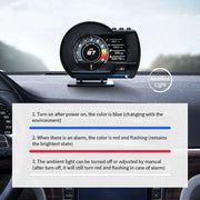 GPS/OBD2 Car Head-Up Display and Digital Performance Gauge