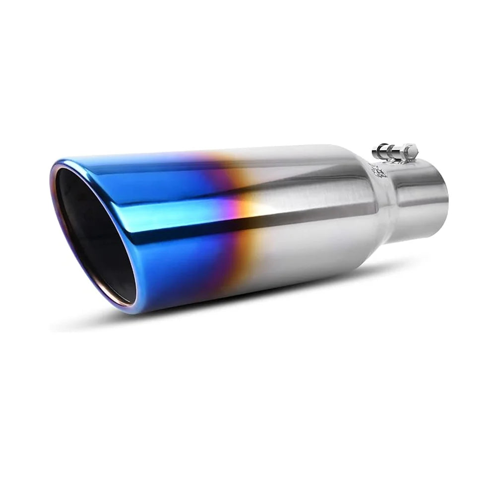Universal Stainless Steel Exhaust Tip, 4/2.5-Inch