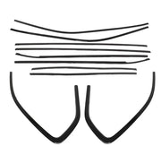 BMW X5 F15 10-Piece Gloss-Black Stainless Window Trim Set – 2014–2018
