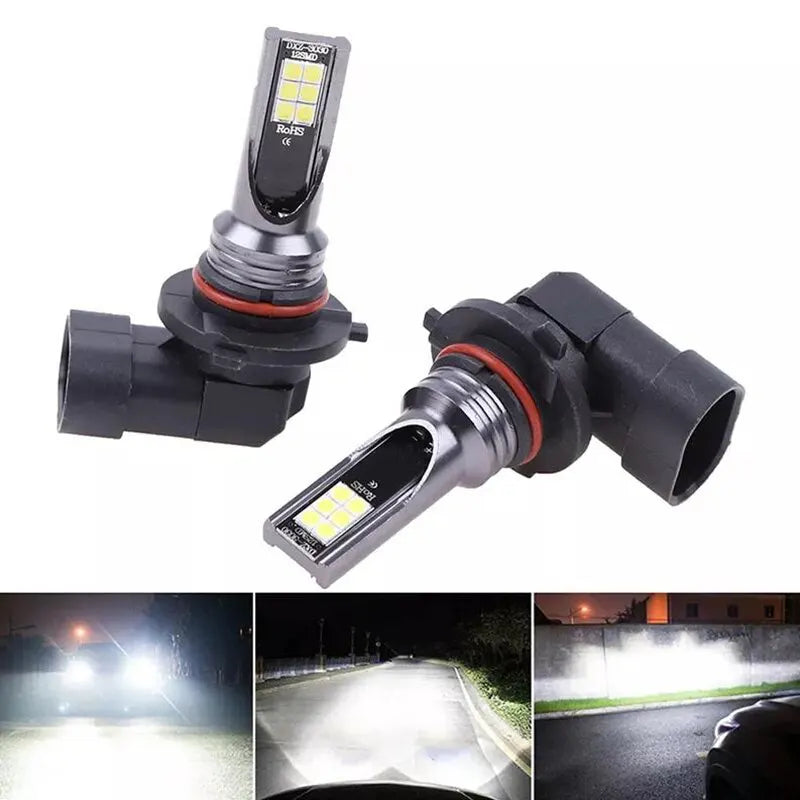 2-Piece H1/H3/H11/9005/9006 LED Headlight Bulb – 6000K