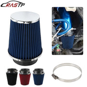 Universal 3-Inch 76mm High-Flow Mesh Cone Air Filter