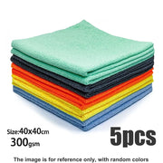 300 GSM Microfiber Cleaning Towels, 40 x 40 cm