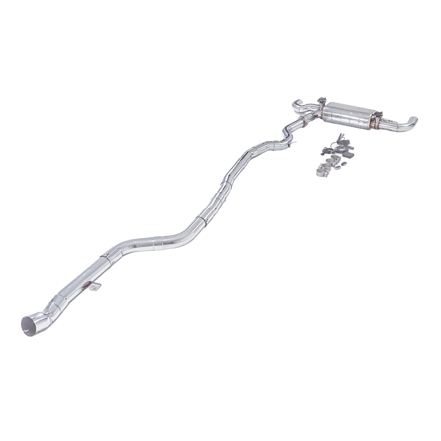 304 Stainless Steel Catback Exhaust System for BMW 2.0T Hybrid 2023