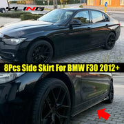 Gloss Black Side Skirt Extension Set for 2020+ BMW 3 Series