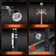Aluminum LED Magnetic Pickup Tool