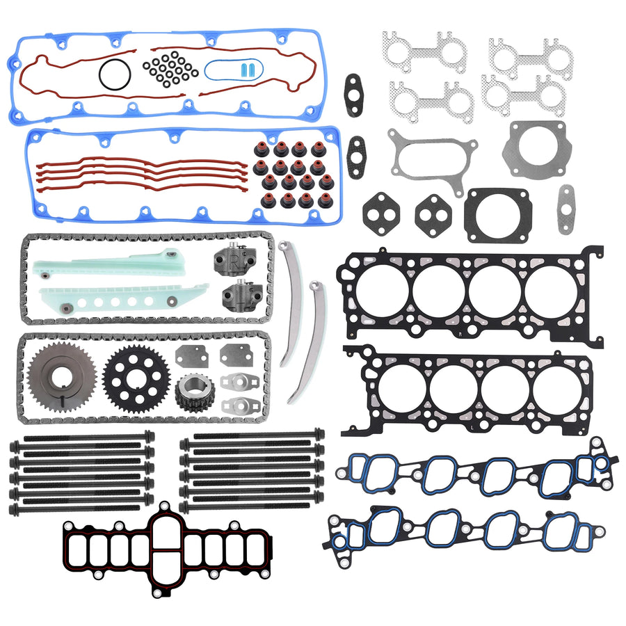 4.6L Head Gasket and Timing Chain Kit for Ford Explorer/Crown Victoria