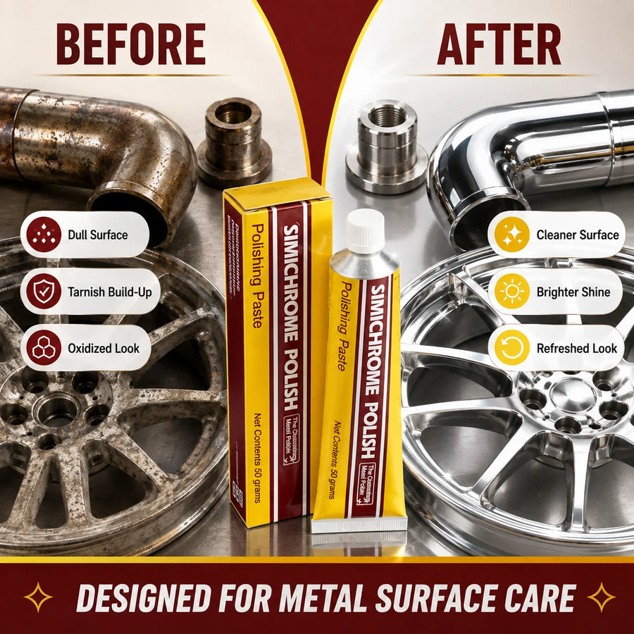 Simichrome Metal Polish Paste – 70 mL