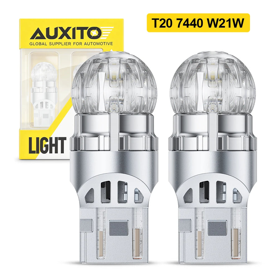1156/1157/7440/7443 LED Brake/Tail/DRL Light Bulb – Amber/Yellow/Red/White, CANBUS, 12V