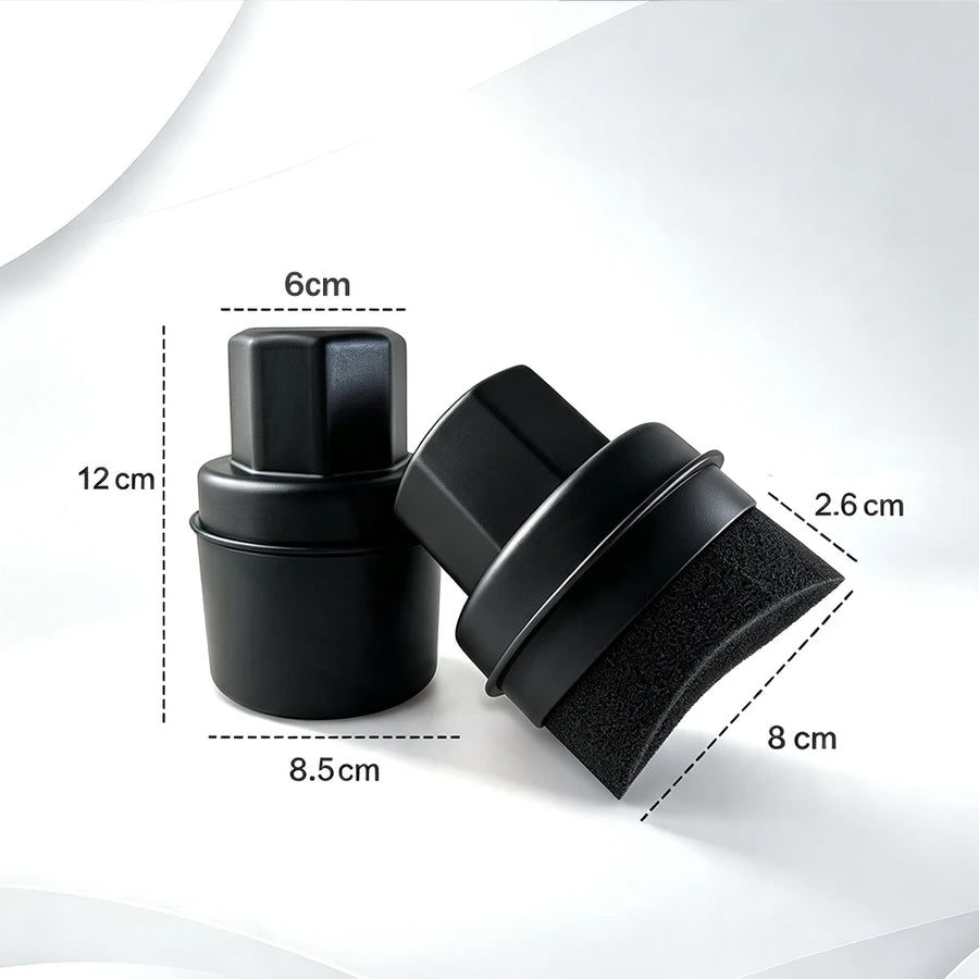 Curved Foam Tire Dressing Applicator with Storage Lid