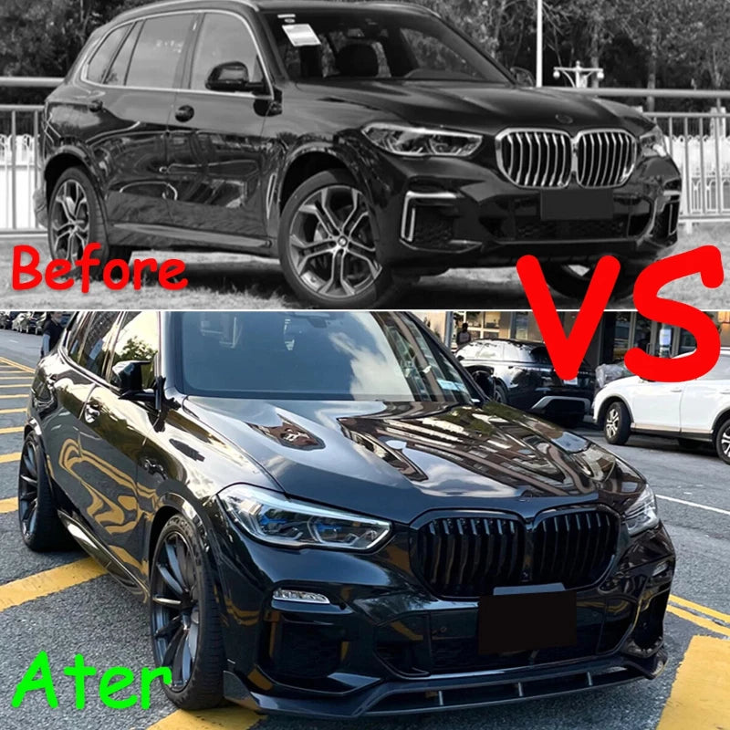 BMW X5 G05 M Sport GT-Style Front Bumper Lip – 2019–2023