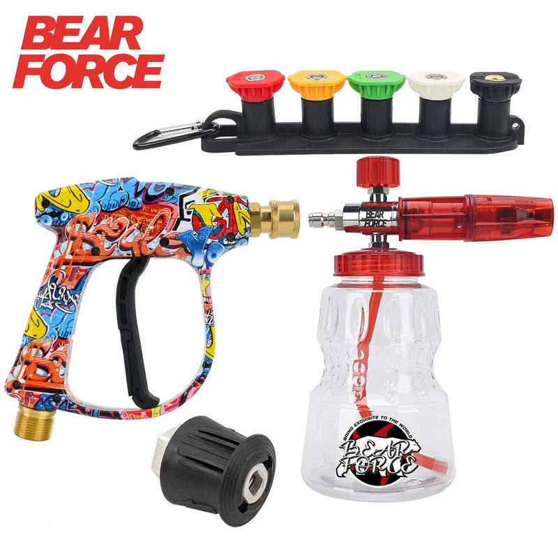 Pressure Washer Spray Gun and Foam Cannon Kit – Select Connector
