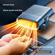 12V/24V Quiet Portable Car Heater & Defroster Fan