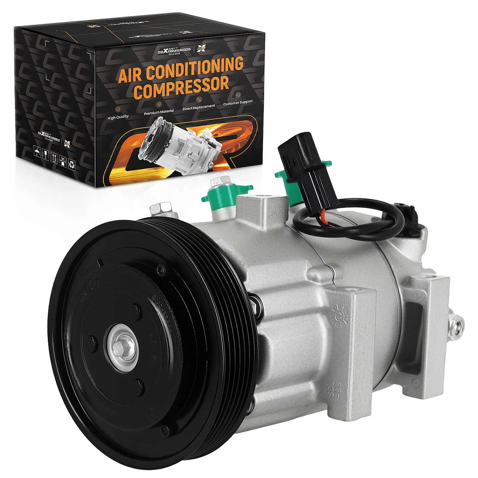 A/C Compressor for Hyundai Elantra 2017 & Kia Soul 2014-2019