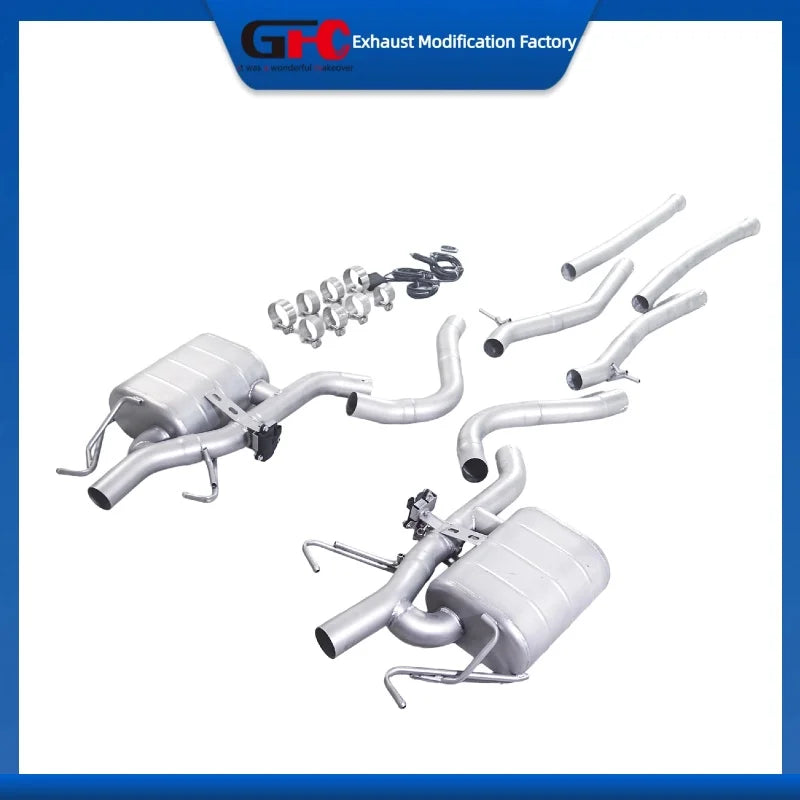 Catback Valvetronic Exhaust System for Mercedes-Benz S320 S350 S400 W222 3.0T