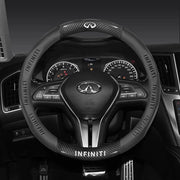 Carbon-Fiber-Leather Steering Wheel Cover – Select Infiniti Models