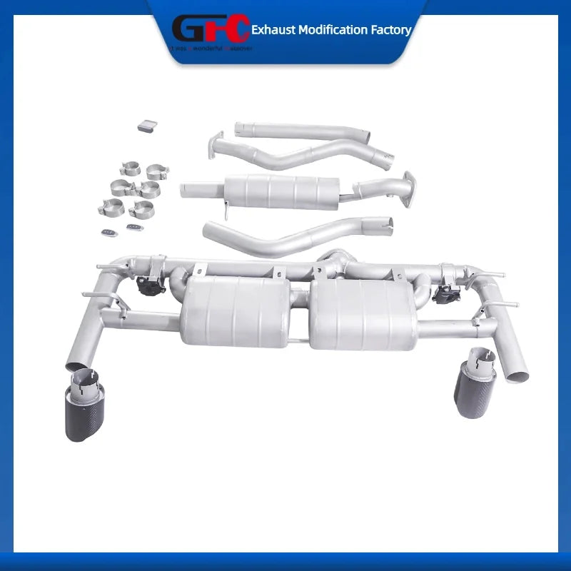 304 Stainless Steel Valved Cat-Back Exhaust System for Mazda3 1.5L/2.0L 2019-2022