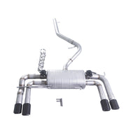 304 Stainless Steel Valved Cat-Back Exhaust System for Audi Q3 2009-2018