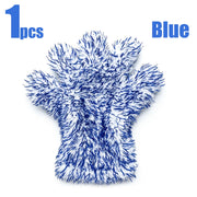 Five-Finger Microfiber Car Wash & Detailing Gloves
