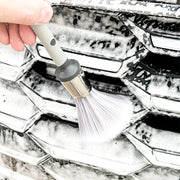 2-Piece Silver Detailing Brush Set with Soft Bristles