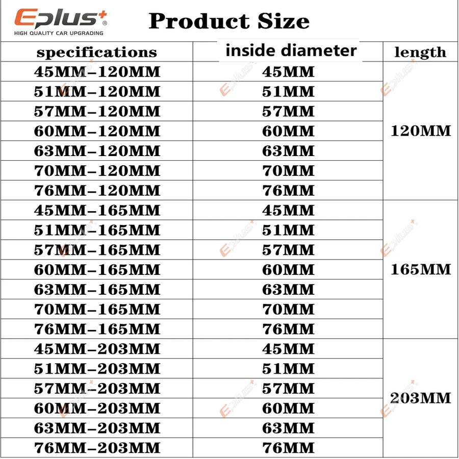 Universal Stainless Steel Exhaust Flex Pipe Connector